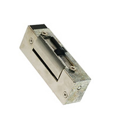 G1561 - Gâche électrique 12V - Verrou électrique - Argenté inox
