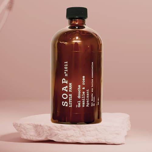Gel douche vanille & rose pour un moment de relaxation sous la douche