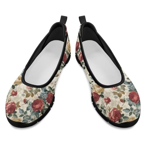 Walking Shoes Women Breathe Mesh Slip On Sneakers Women Comfortable Lightweight