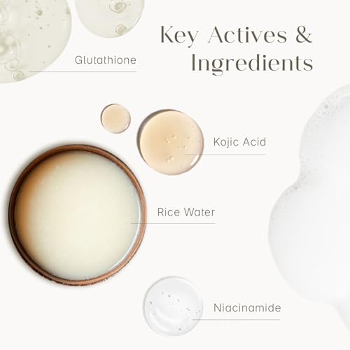 Image of Seoulskin Kojic & Rice Water Brightening Soap | Pack of 2 | Glowing & Brightening Soaps for bath | For Pigmentation, Dark Spots, Sun Damage | Tan Removal Soap Bar for men and women | Brightens Underarms | Paraben Free | All Skin Types | 2 X 100g