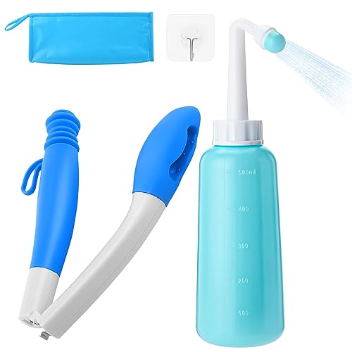 Toilettenpapierhilfen, Victop Tragbares Bidet Sprühflaschenset, Hilfsmittel Tool Toilettenhilfsmittel Faltbare Lange Reichweite Komfort Wischtuch Wischtuchunterstützung Bottom Buddy Mobilität 40cm