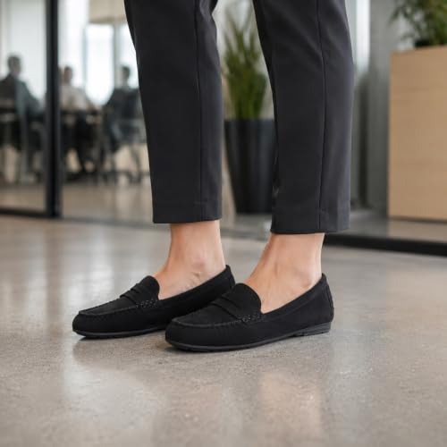 Image of Bernal Loafers for Women Business Casual Slip On Flats