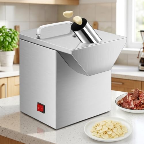 Machine de découpe de frites électriques en acier inoxydable structure INOX AngledCut