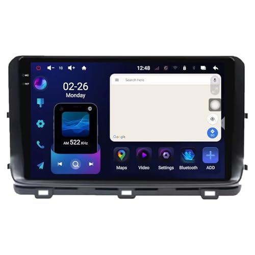 Coche Radio de Coche para Kia Ceed 3 CD 2018-2022 Android 15 9 Inches Pantalla Steering Wheel Controls para, 8 Core 4G+64G