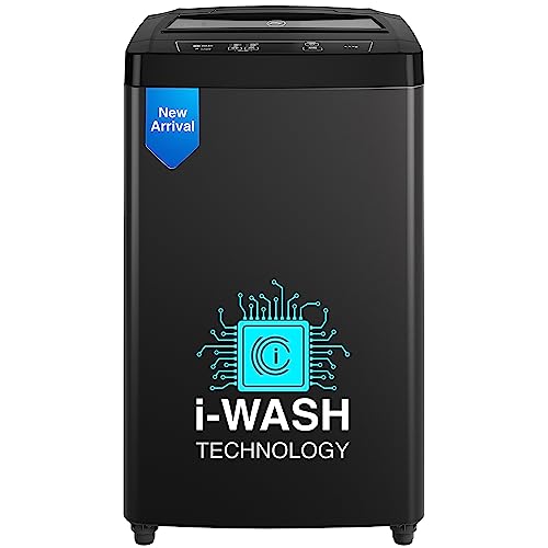 Image of Godrej 6.5 Kg I-Wash Technology Providing 1-Touch Wash Fully-Automatic Top Load Washing Machine Appliance (WTEON 650 AP GPGR, Graphite Grey)
