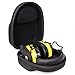 caseling Ear Muff Case - Fits 3M WorkTunes Connect Hearing Protector - Earmuff EVA Ear Protection Hard Case for Storage and Travel (Case Only)