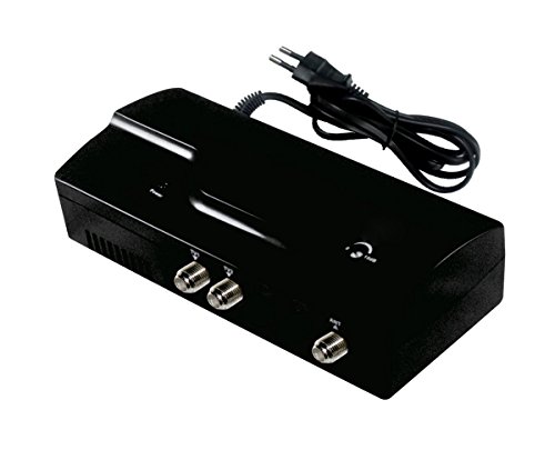 HD-LINE Amplificateur terrestre TNT 2 Voies UHF VHF Gain 25dB