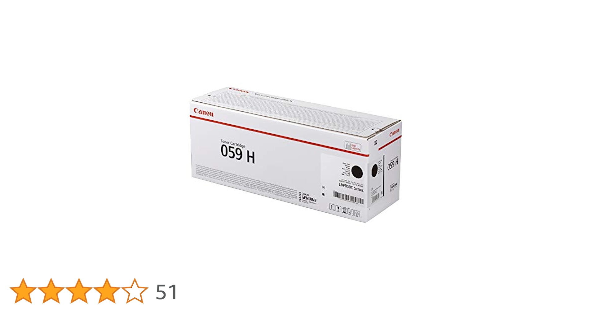 Amazon.co.jp: Canon トナーカートリッジ059H ブラック CRG