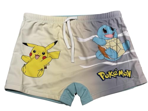 Boxer de bain Pokémon beige taille 5 ans maillot piscine garçon