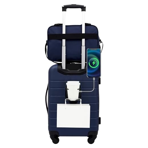 Wrangler Smart Luggage Set with USB Port