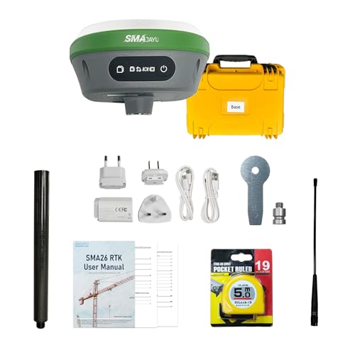 SMA26 Pro GNSS RTK Receiver, Tilt, 4G/WiFi/Bluetooth, IP67