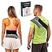 Bolsa de Gel para Aplicar Frío y Calor Reutilizable (28x17 cm) para Espalda - Recuperación Lesiones: Lumbalgia, Ciática, Contracturas - Bolsa de Hielo con Cinta Elástica de Compresión y Funda