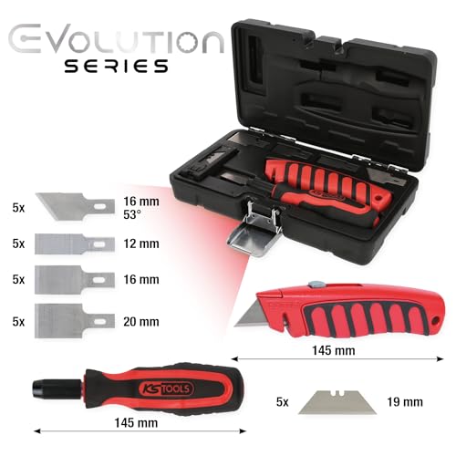 Set de Cuchillas Rascadoras KS TOOLS 27 Piezas miniatura 2