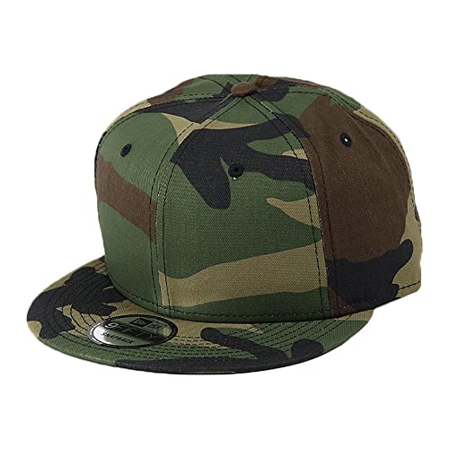 New Era [ニューエラ] キャップ 無地 メンズ 帽子 スナップバック 9FIFTY NE400 99HeadweaShopステッカー付き ベースボールキャップ 男女兼用 カモ 迷彩 Free Size [並行輸入品]