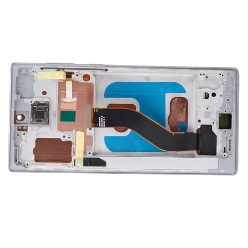 Écran Note 10 LCD argenté résout les problèmes de vitre cassée - 7