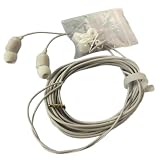 Auricolari Extra Lunghi - Monitor Intraauricolare Cablato Con Portata Estesa Fino A 3 Metri, Jack Da 3,5 Mm Senza Latenza Auricolari Per Giochi Desktop Per PC, Cuffie Per Ascolto TV Da Comodino Da Stu