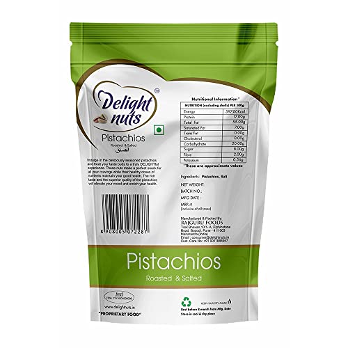 Image of Delight Nuts Pistachios Roasted & Salted-200gm