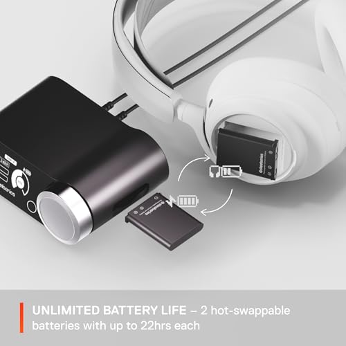 SteelSeries Arctis Nova Pro Wireless P Auriculares Gaming Inalámbricos Blancos Para PC/PS5