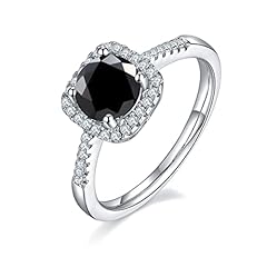 Black Moissanite Rings