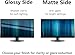 Pozlle [5 Pack] 24 Inch Computer Privacy Screen Shield for 16:9 Widescreen Desktop Monitor - Anti-Glare Blue Light Privacy Filters and Anti Spy Privacy Screen Protector Film
