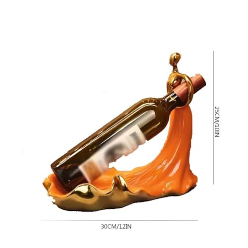 Soporte para botellas de vino cerámico 30x25 cm miniatura 2