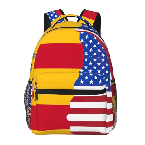 Sac à dos en toile imprimé drapeau OdDdot pour ordinateur portable en ville et au bureau