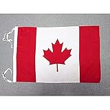 bandiera canada 45x30cm - bandierina canadese 30 x 45 cm cordicelle - az flag