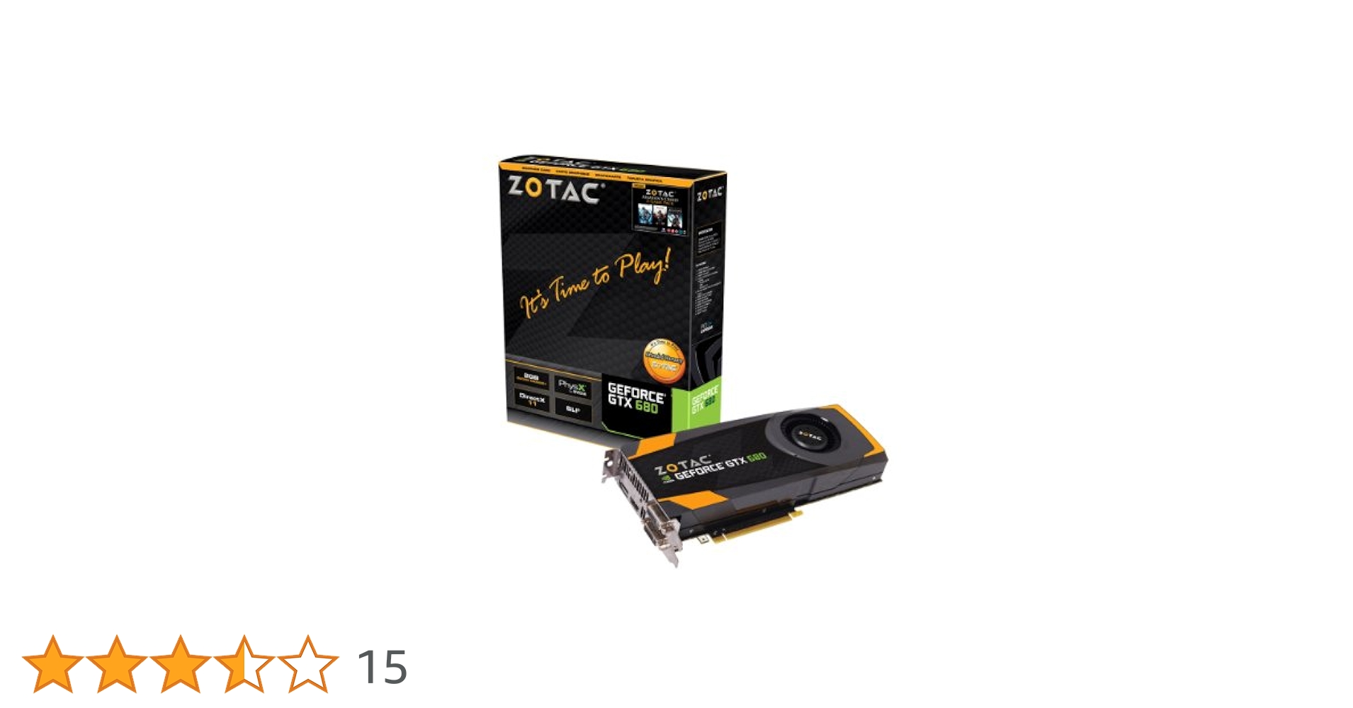 PCパーツ ZOTAC GTX680 2GB DDR5 GTX 680 | ZOTAC