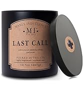 Manly Indulgence Last Call Scented Candle for Men 16.5 oz | 2 Wick & 2X Intense Fragrance | Oakmo...