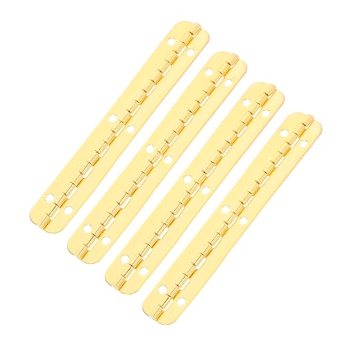 Hohopeti Heavy Duty Metal Hinge for Crafts Small Piano Hinges for Jewelry Boxes