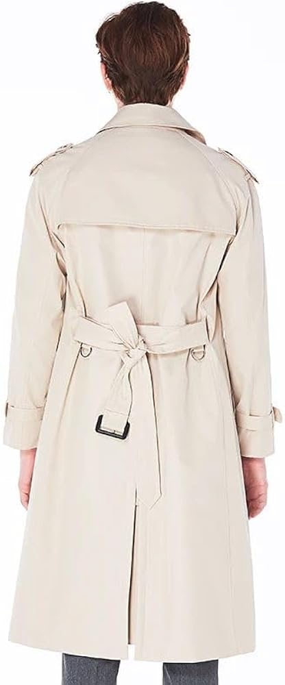 Super Long Windbreaker Down Liner Weatherproof Men's Trench