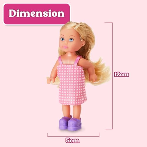 Image of Evi's Trolley Set| Picnic Ready Evi| Vibrant Evi Inside Trolley| Joyful Pretend Play Set| Engaging & Travel-Friendly Set| Ideal Doll Set for Girls (Picnic Ready Evi)