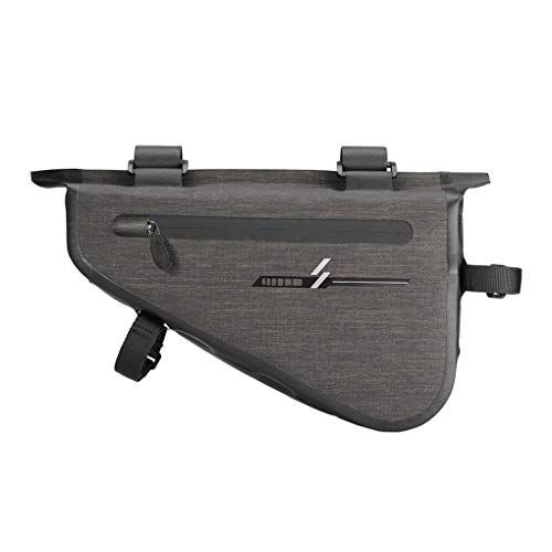 Pandiki Bici Della bicicletta Sacchetto antipioggia di Grande capienza Della Strada di MTB Telaio Pouch Tubo Della Parte anteriore del sacchetto impermeabile in bicicletta