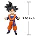 WISKLY DBZ Goten Action Figure Anime Statue Collection Figurine Model Toy (Black)