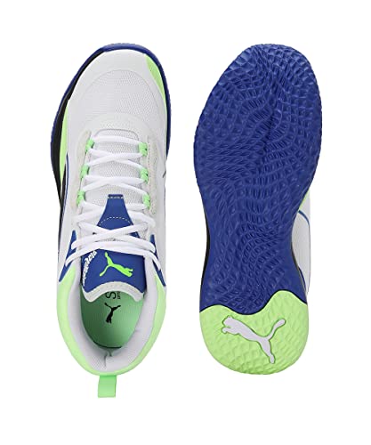 Image of Puma Playmaker Textile Mid Boot Lace Up Mens Casual Shoes