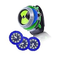 VEOOJRFEY Ben 10 Reloj Omnitrix Toys Estilo Ben WatchProyección de Relojes Proyector para Niños Figuras de Acción Modelo para Niños Niñas Cumpleaños