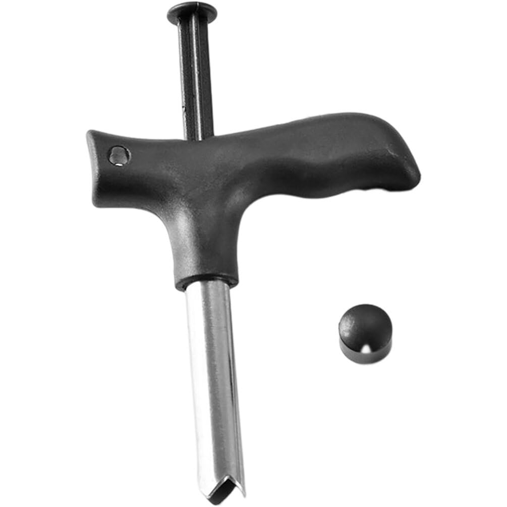 Coconut Opener Tool 2pcs Coconut Opener Manual Coconut Opening Tool Stainless Steel Straw Hole Maker Coconuts Punch Tap Opener Fruit Corer for Raw Fresh Coco Water Juice