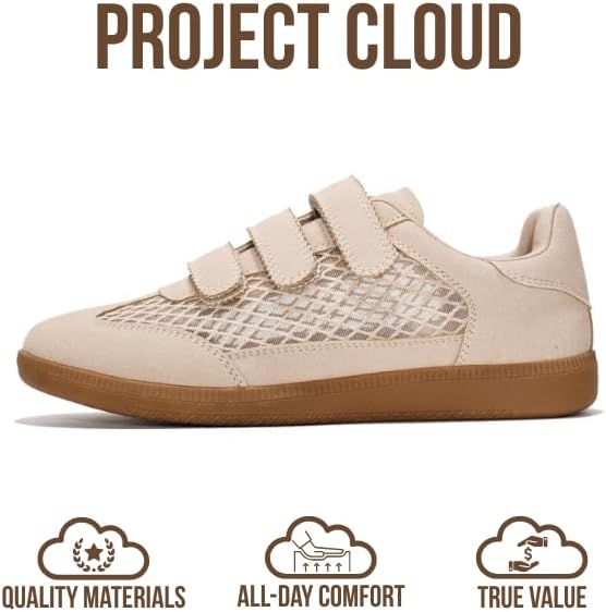 Project Cloud Sneakers for Women – Stylish & Comfortable Women's Fashion Sneakers with Memory Foam Insole – Non Slip & Lightweight Womens Shoes – Fashion Shoes for Women (Ysabelle) - Image 4