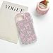 NITITOP Compatible with iPhone 14 Pro Max Case Cute Mirror Bow Love Heart Pattern for Women Girls Ribbon Design Shockproof Silver Protective Phone Cover - Pink Bow