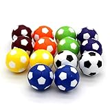 BQSPT Foosball Table Replacement Foosballs,Mini Colorful 36mm Official Tabletop Game Ball - Set of 1