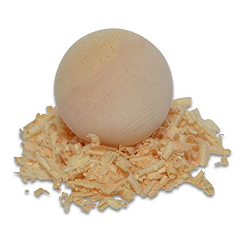 sagl.tirol Zirbenkugel 70 mm Durchmesser Kugel aus Zirbe sch&ouml;n verpackt im Organza Sackerl