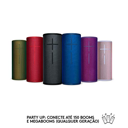 Caixa de Som Bluetooth Ultimate Ears MEGABOOM 3 Portátil e À Prova D´Água - Até 20 horas de Bateria;