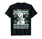 Disney Frozen Olaf Vintage Ugly Christmas Sweater T-Shirt