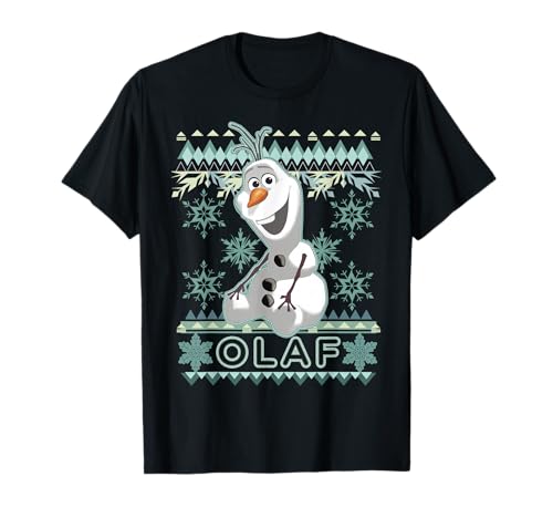 Disney Frozen Christmas Olaf Ugly Christmas Sweater T-Shirt