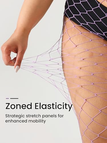 Image of Plus Size Fishnet tights stockings Big Mesh Leggings Pantyhose for women