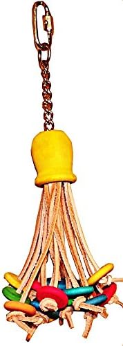 Kaleidoscope Pet Products Octopus Vivid 11" X 4" Bird Toy…