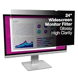 3M High Clarity Privacy Filter for 24.0" Widescreen Monitor (16:10) (HC240W1B)