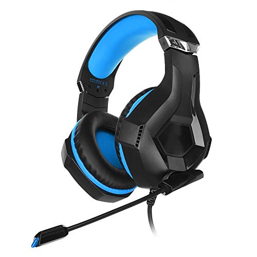 Q[~OwbhZbg PS3 PS4Xbox ONE PĈ߂̗LRGB LEDVbNቹL}CNQ[~OwbhtH (Color : Blue, Size : M)