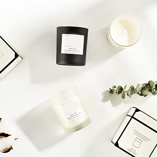 Conjunto de velas perfumadas para presente, vela de aromaterapia Cera de soja natural Conjunto de ve