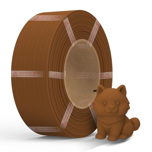 NextShapes Matte PETG Brown Refill 1.75mm, 1kg for Reusable Spool